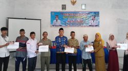 Pemkam Sidoarjo Bagikan BLT DD Kepada 23 KPM