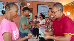 10 KPM Kampung Bali Sadar Utara Terima Penyaluran BLT-DD Tahap 2