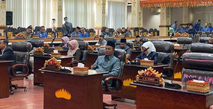 LKPJ Wali Kota Metro, Fraksi  DPRD Berikan Beberapa Sorotan Tajam