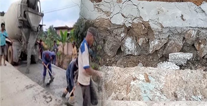 Proyek Jalan Beton Rp9 Miliar di Way Kanan Diduga Langgar Aturan dan Sarat Masalah