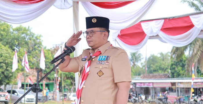 Hari Pramuka ke-64 di Way Kanan, Sekda Ingatkan Ancaman Judi Online hingga Narkoba