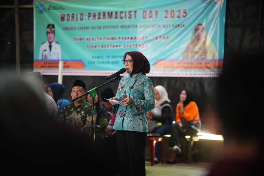 Cegah Salah Minum Obat, Bupati Waykanan Gaungkan Gerakan Gema Cermat