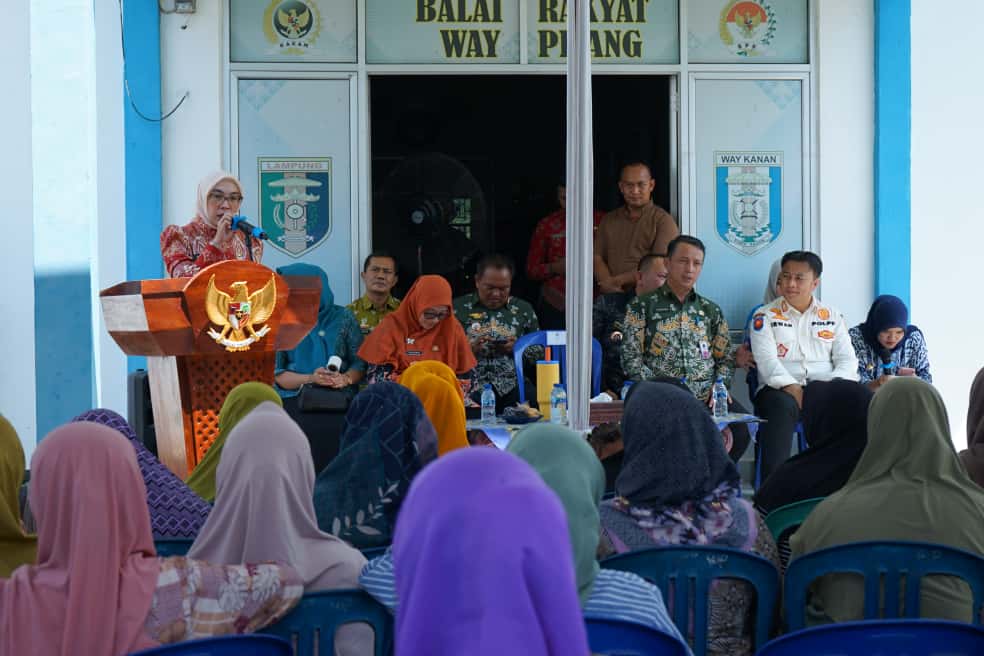 Bupati Waykanan Tegaskan Perang Total Lawan Stunting: Posyandu Bukan Sekadar Timbang Anak!
